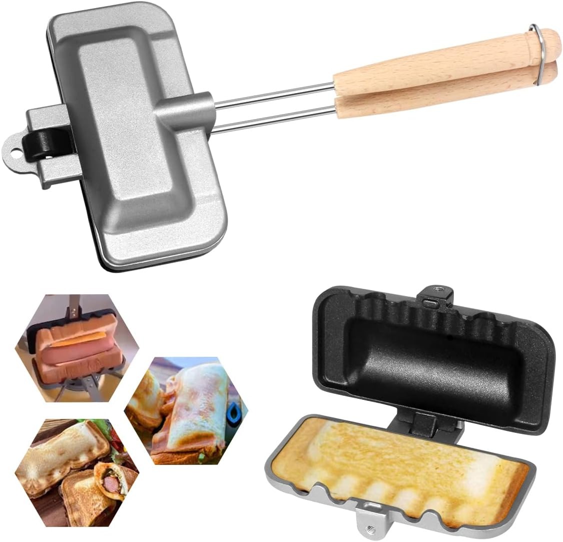 Sandwich Press Panini - Máquina para hacer sándwiches caliente, máquina