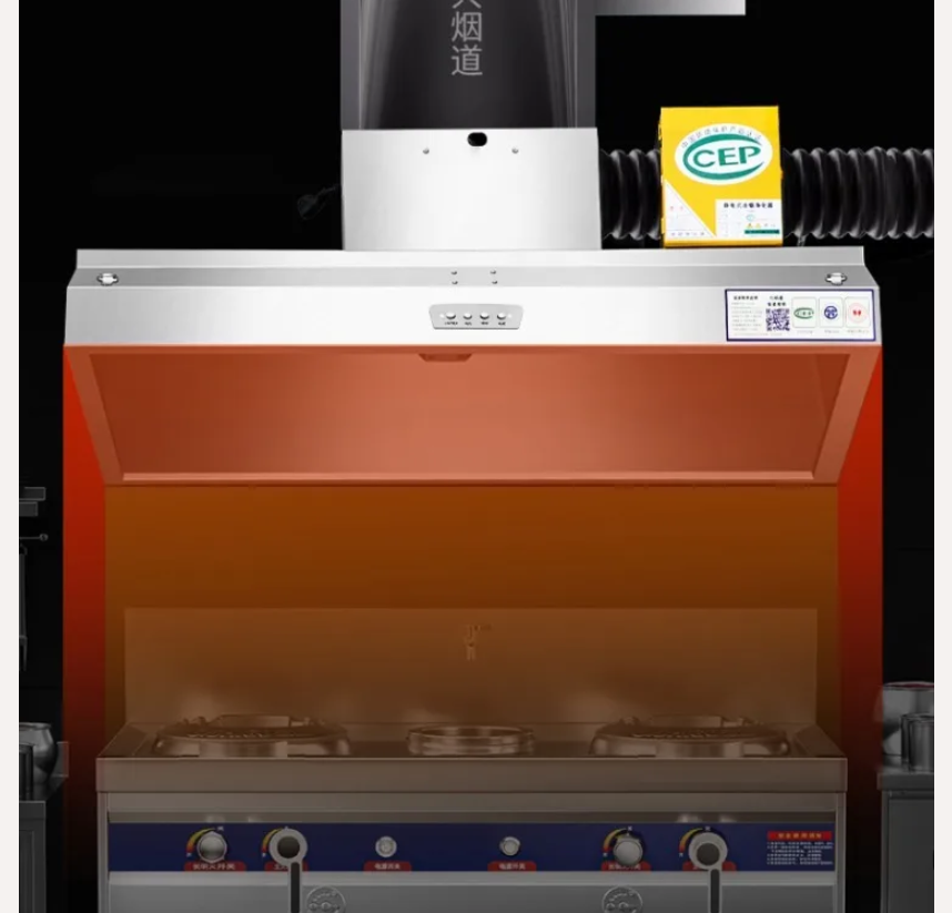 Commercial Kitchen Vent Hood - Extractor de humo de alta potencia