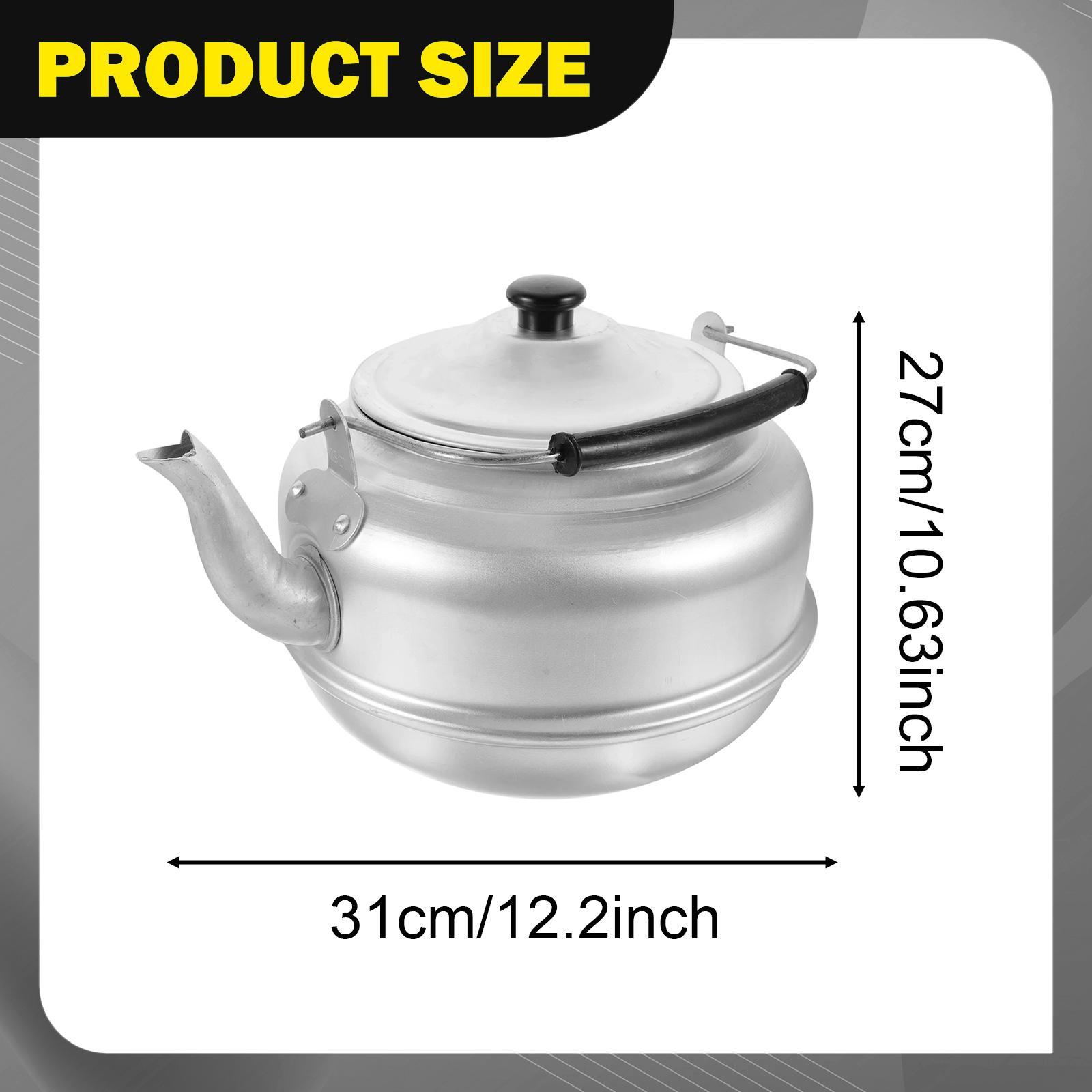 Commercial Kitchen Kettle - Tetera Portátil de Aluminio con Asa