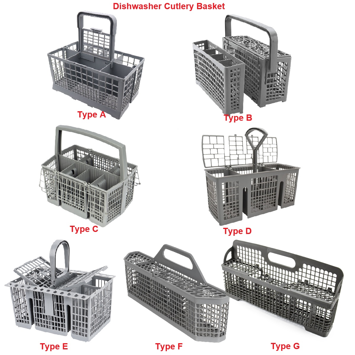 Commercial Kitchen Products - Cesta para cubiertos para lavavajillas Bosch