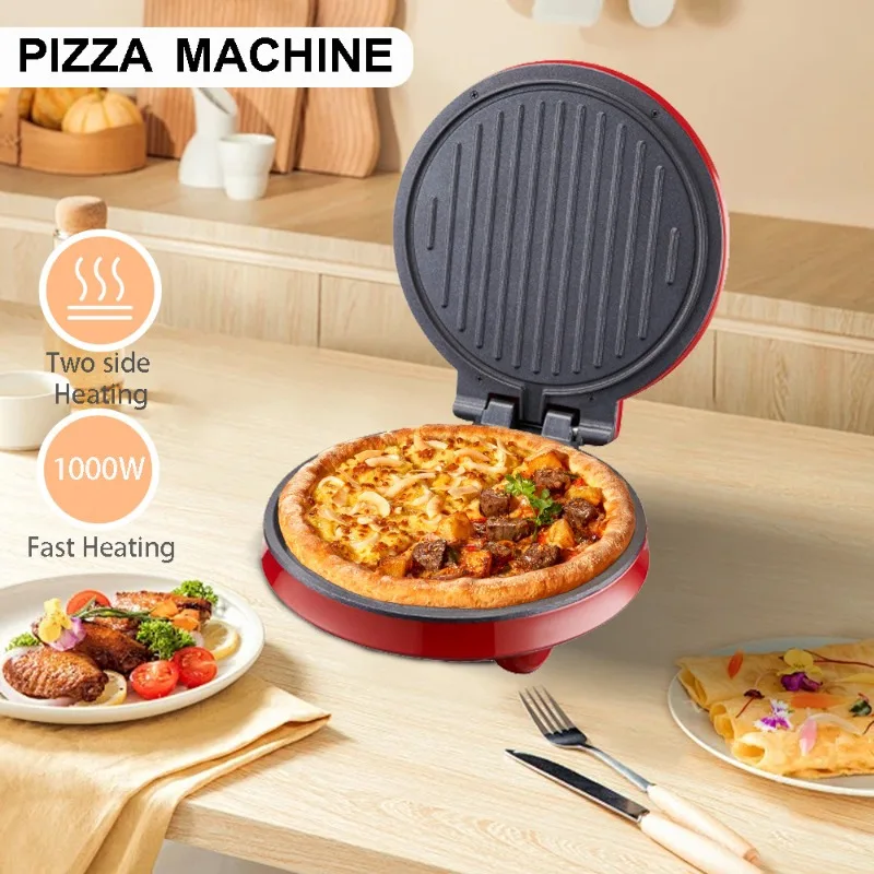 Sandwich Press Panini - Máquina Eléctrica para Pizza de 110V,