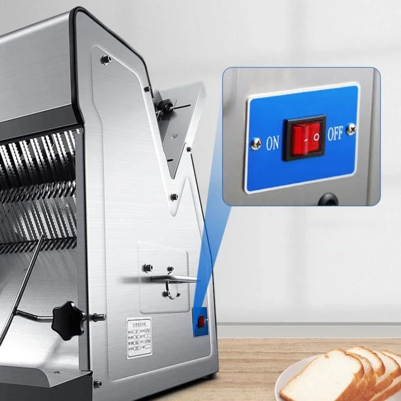 Commercial Bread Slicer - Rebanador de pan tostado multifuncional comercial