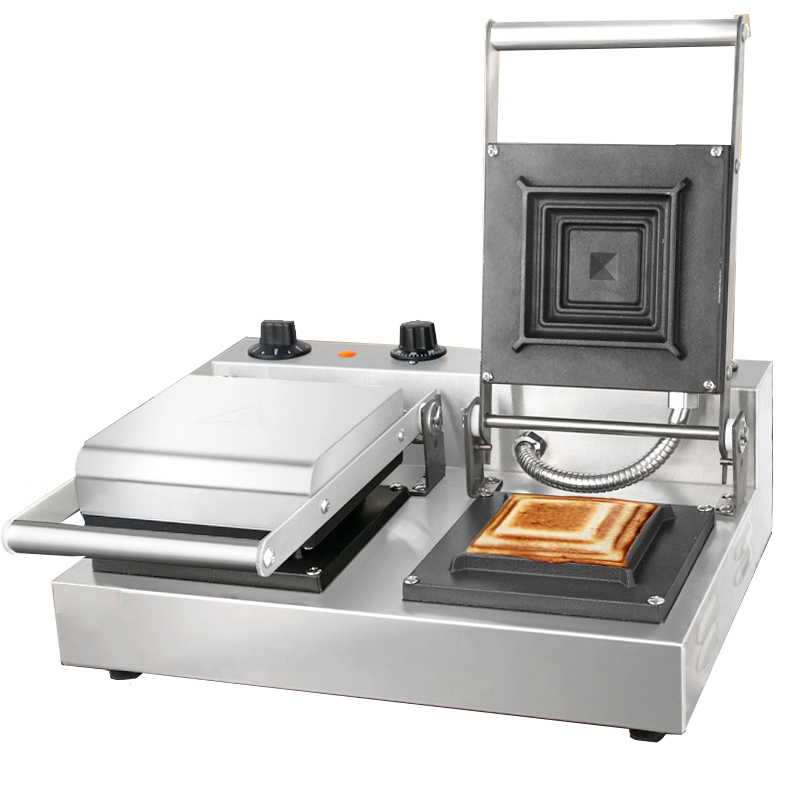 Sandwich Press Panini - Máquina de sándwich tostado de doble