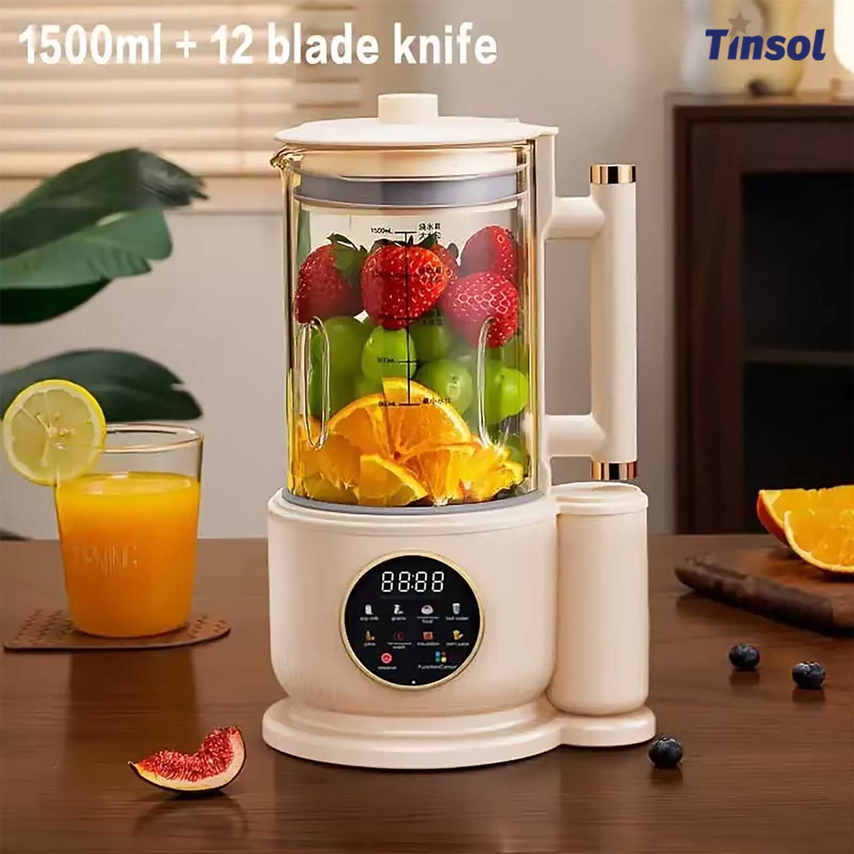 Commercial Blender Heavy Duty - Licuadora inteligente para hacer leche de