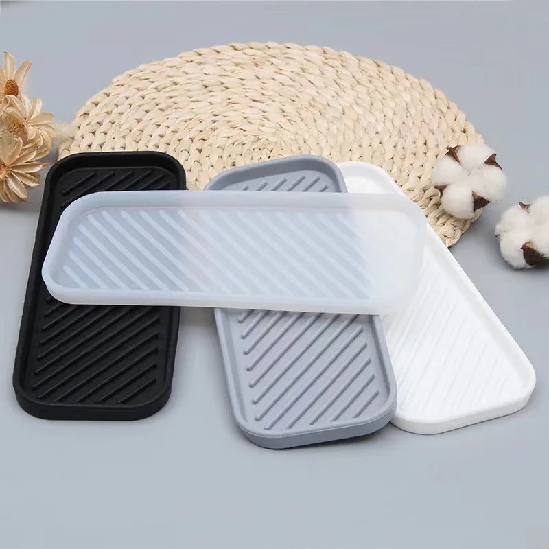 Commercial Kitchen Floor Drain - Bandeja de silicona para encimera, bandeja