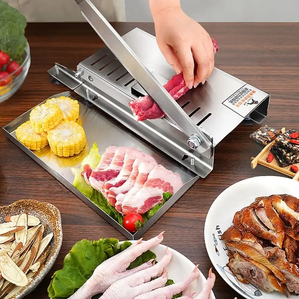 Commercial Bread Slicer - Cortadora de cordero Manual comercial para