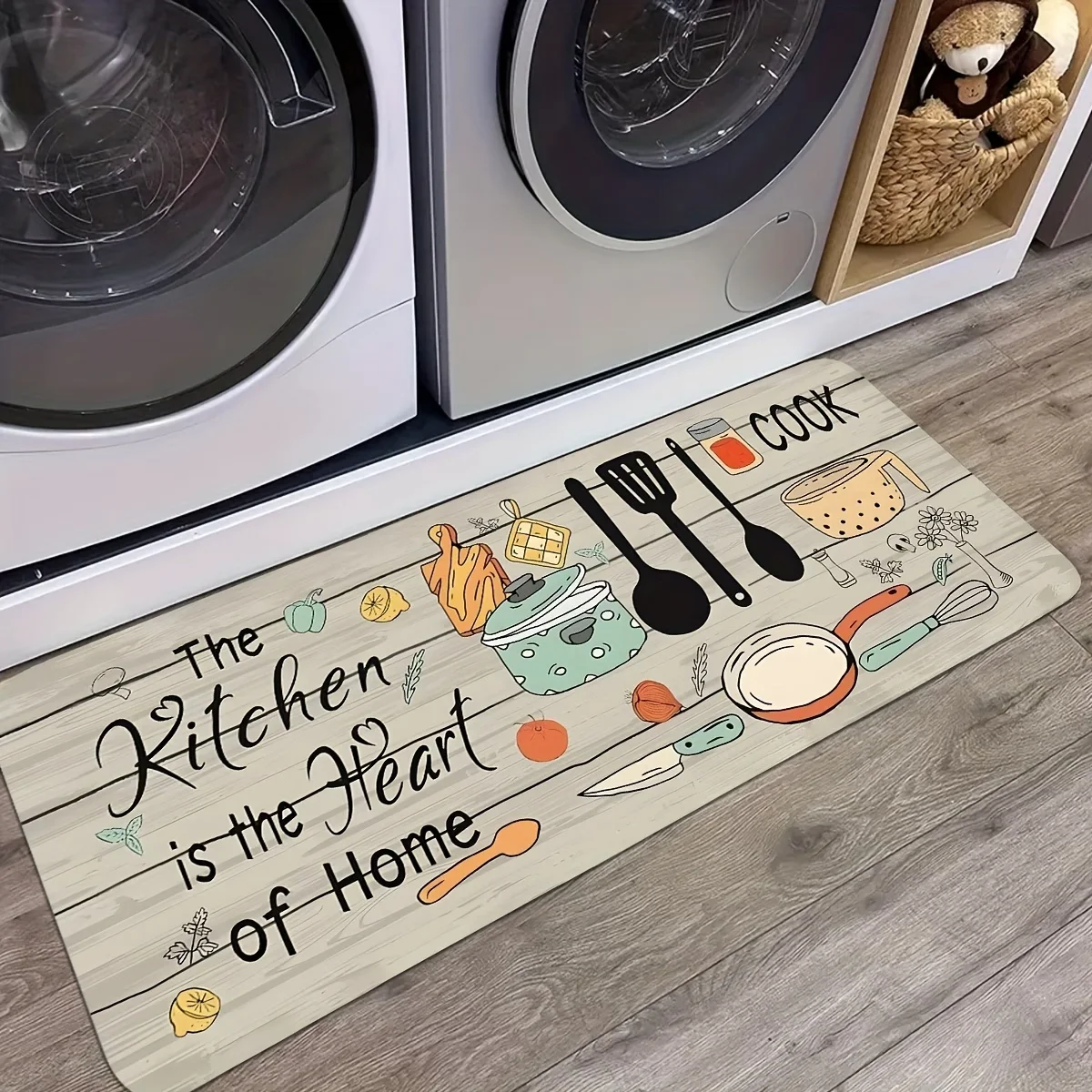 Commercial Kitchen Quotes - Alfombra de Cocina con Estampado de