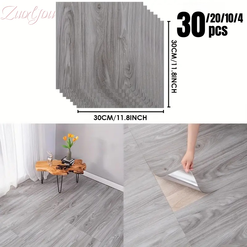 Commercial Kitchen Tiles - Azulejos de suelo autoadhesivos gruesos, imitación