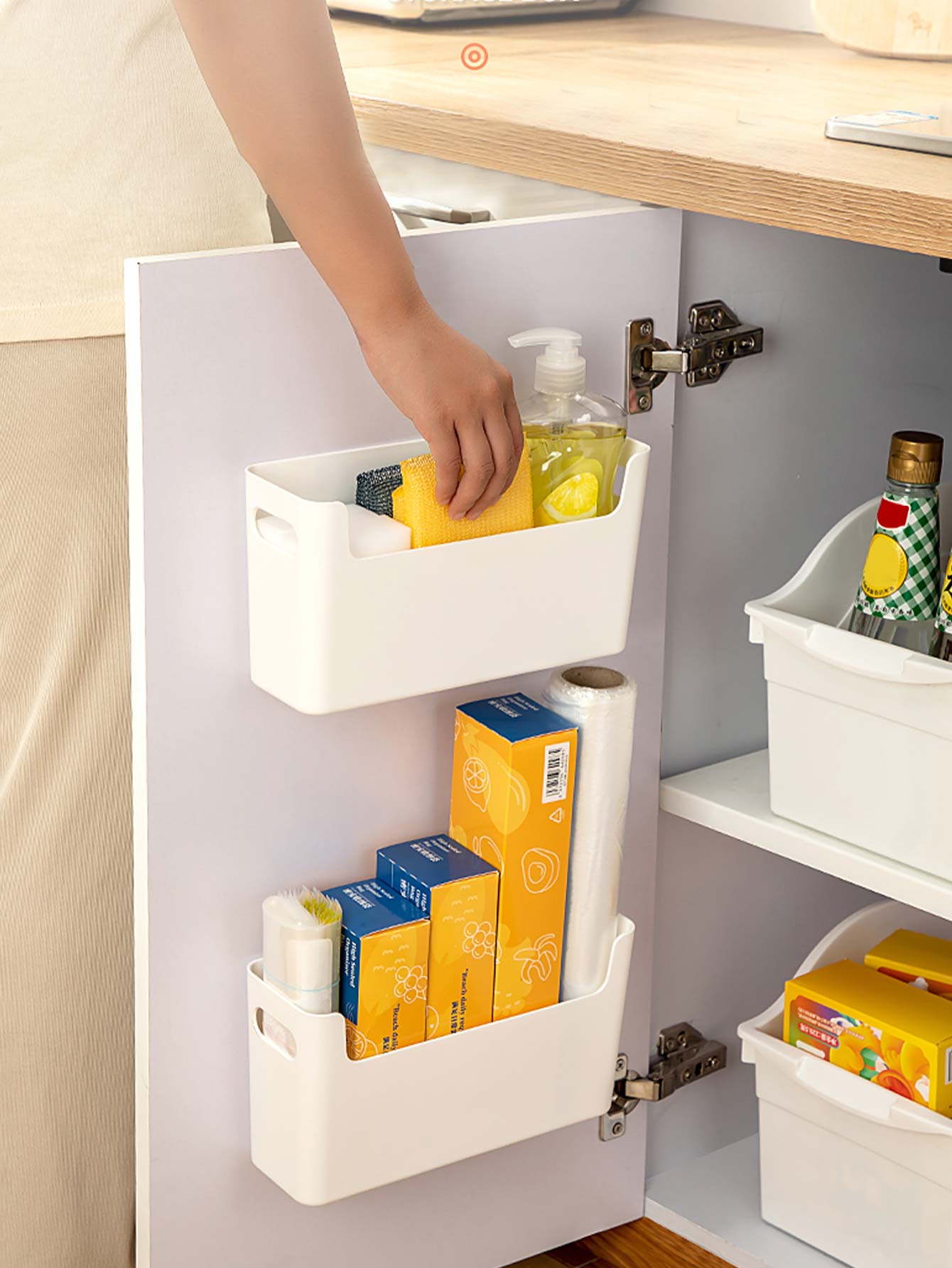 Commercial Kitchen Organiser - Organizador de puerta de armario sin