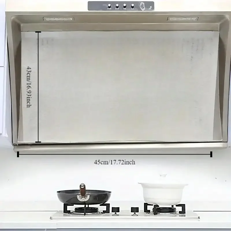 Commercial Kitchen Vent Hood - 12 filtros de malla absorbentes de