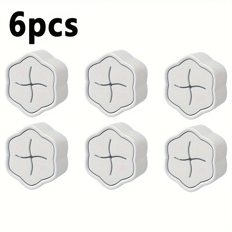 Commercial Kitchen Organiser - 6 Ganchos Adhesivos para Toallas, Sin