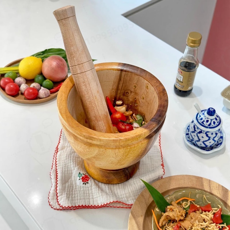 Commercial Kitchen Set - Juego de Mortero y Maja de