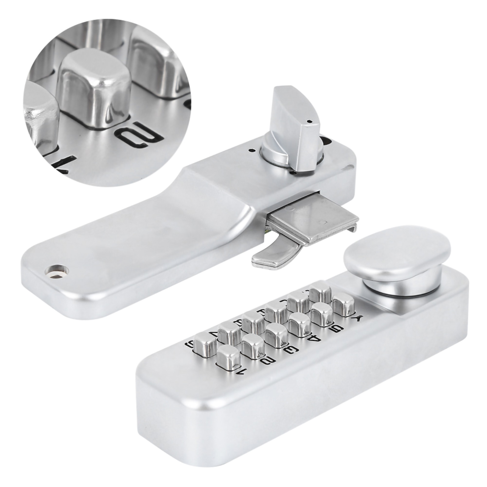 Cerradura de combinación mecán - Commercial Kitchen Swing Door reseña y precio