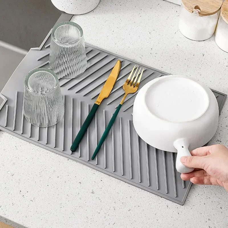 Estera de drenaje de platos de - Commercial Kitchen Floor Drain reseña y precio
