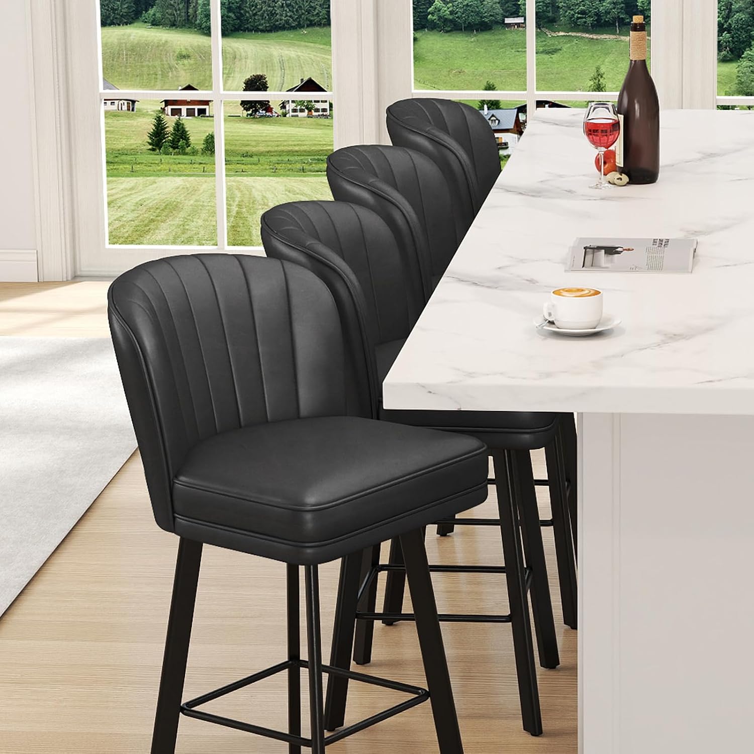 Juego de 2 taburetes de bar mo - Commercial Kitchen Set reseña y precio