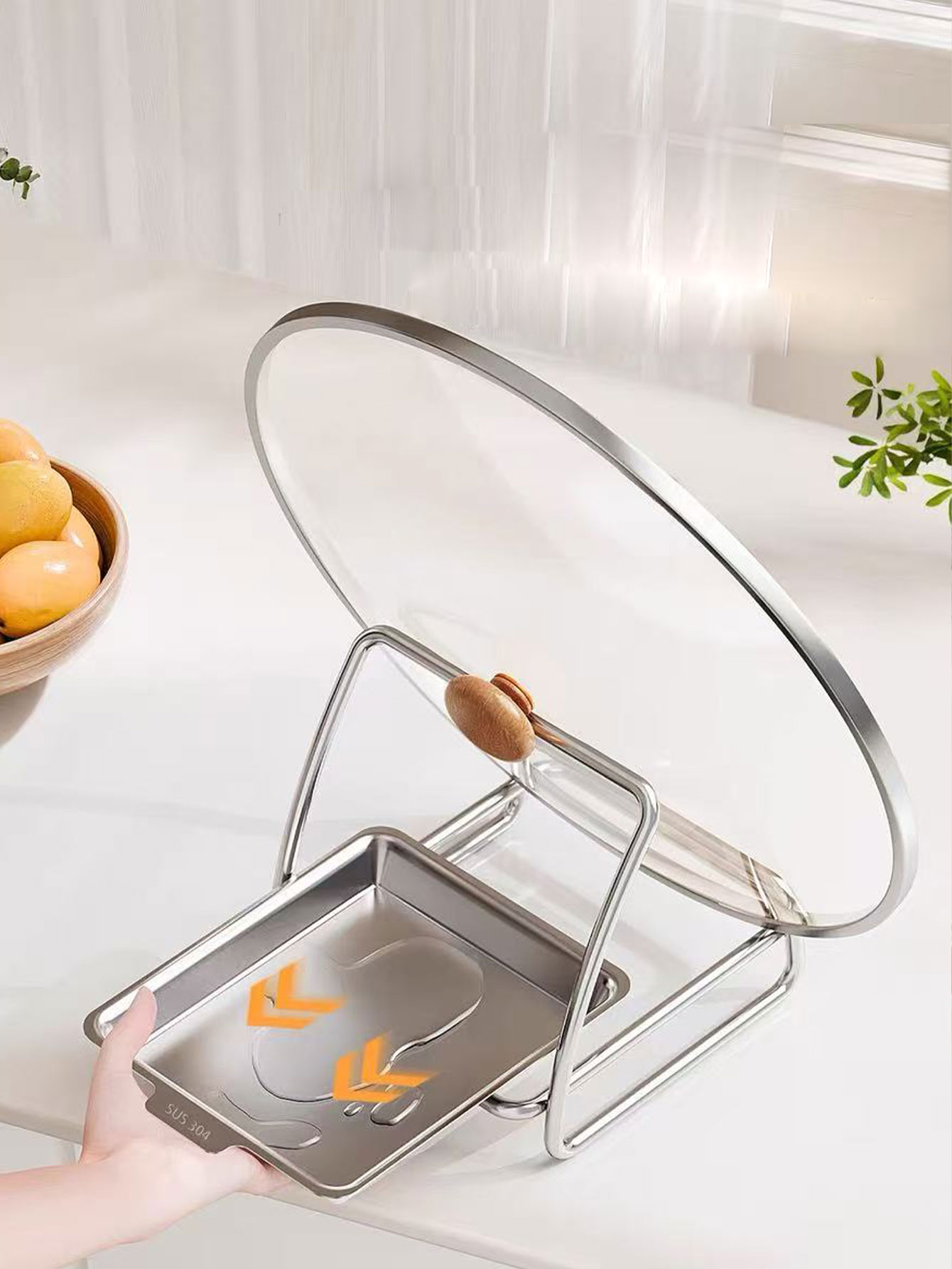Estante para tapas de ollas de - Commercial Kitchen Floor Drain reseña y precio