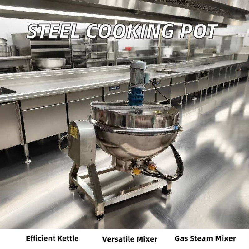 Olla de vapor con agitador inc - Commercial Kitchen Kettle reseña y precio
