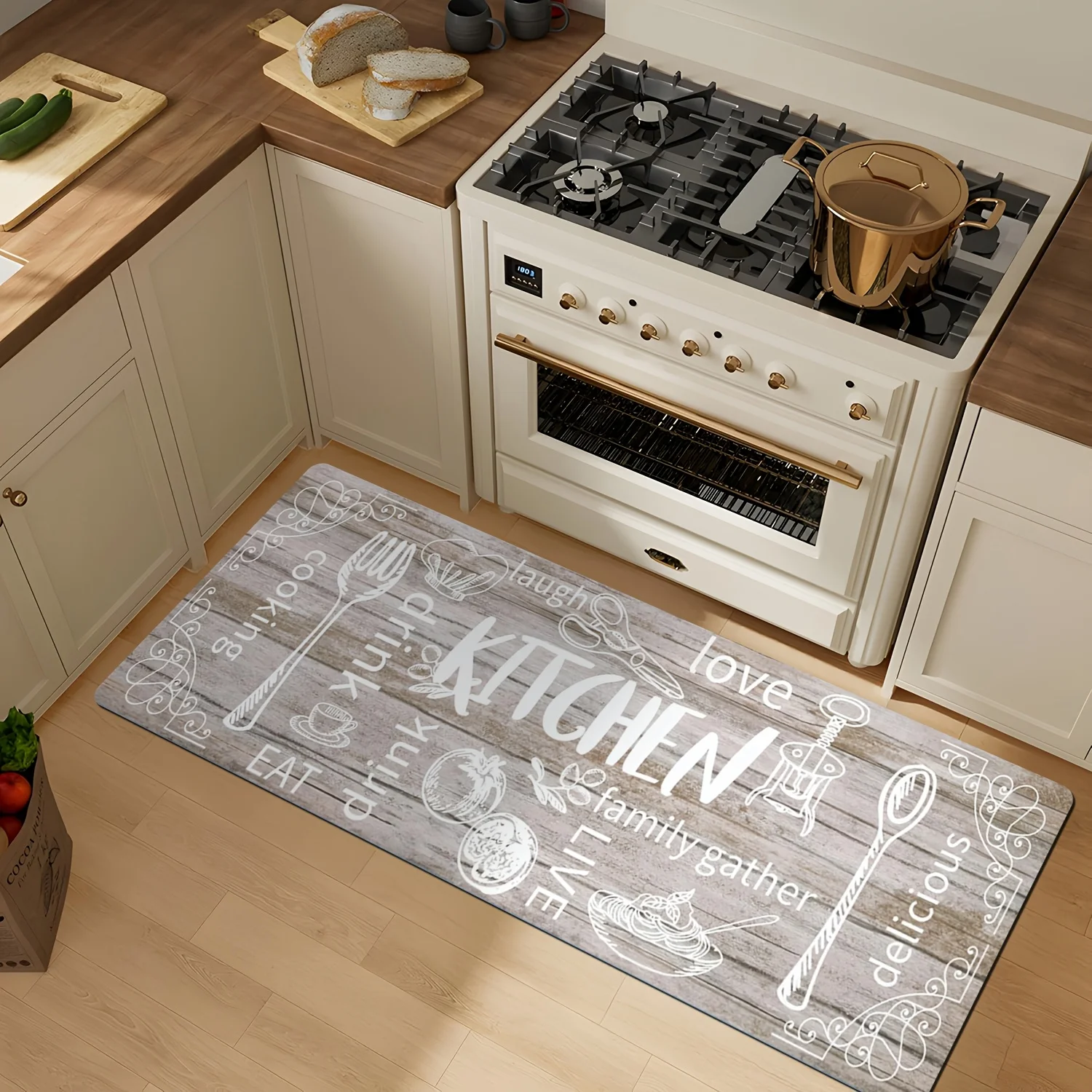 Alfombra de Cocina con Estampa - Commercial Kitchen Quotes reseña y precio