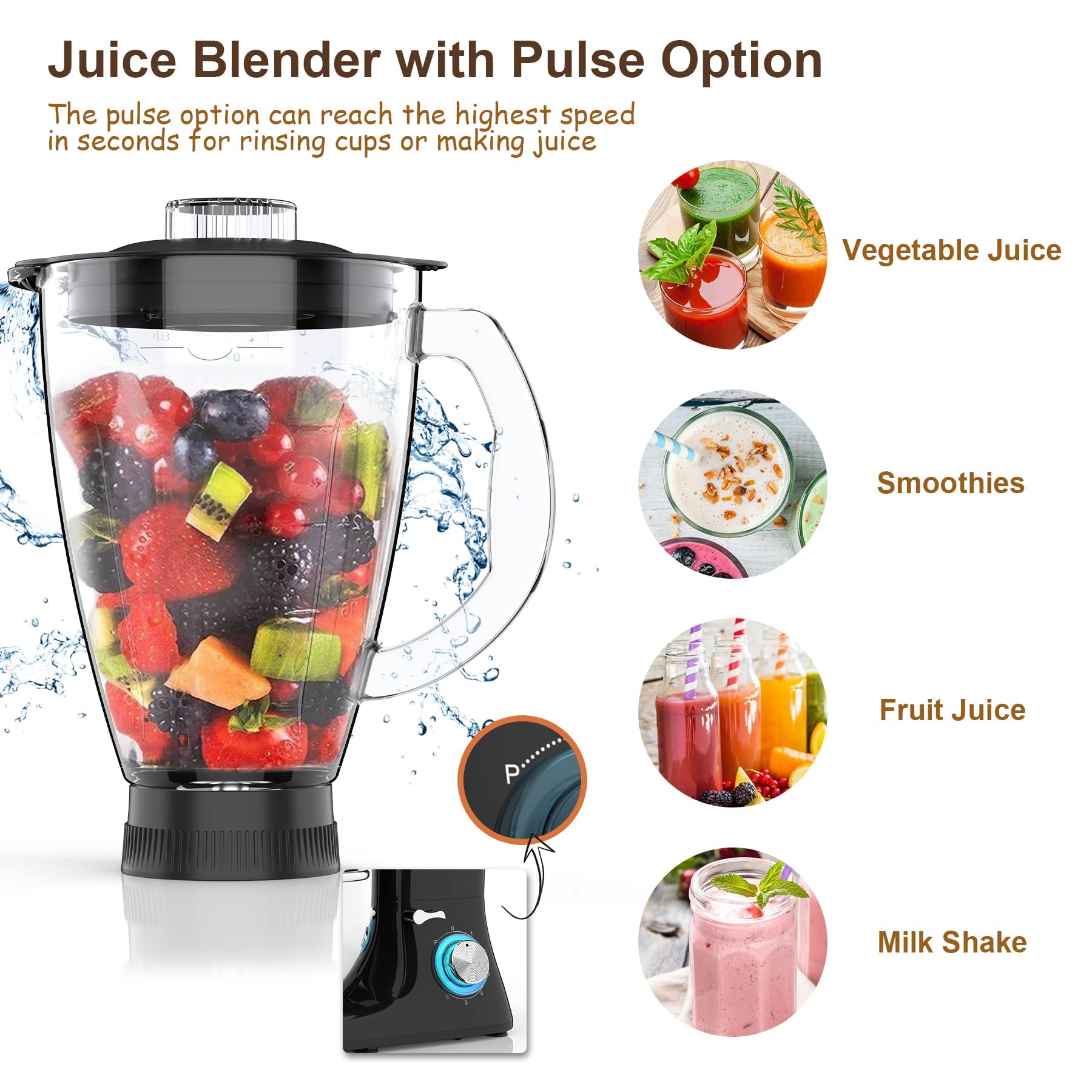 Licuadora, para Jugos Frescos, - Commercial Blender Heavy Duty reseña y precio