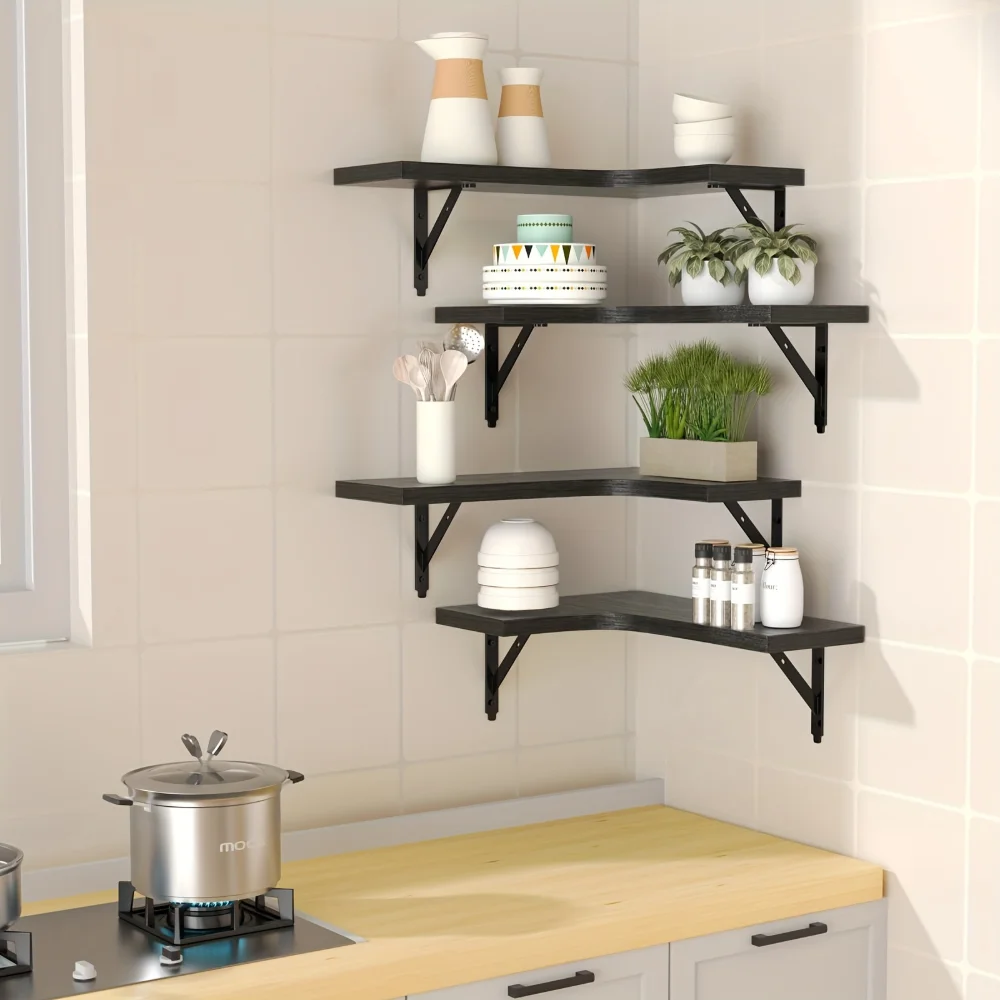Estantes Flotantes de Madera N - Commercial Kitchen Organiser reseña y precio