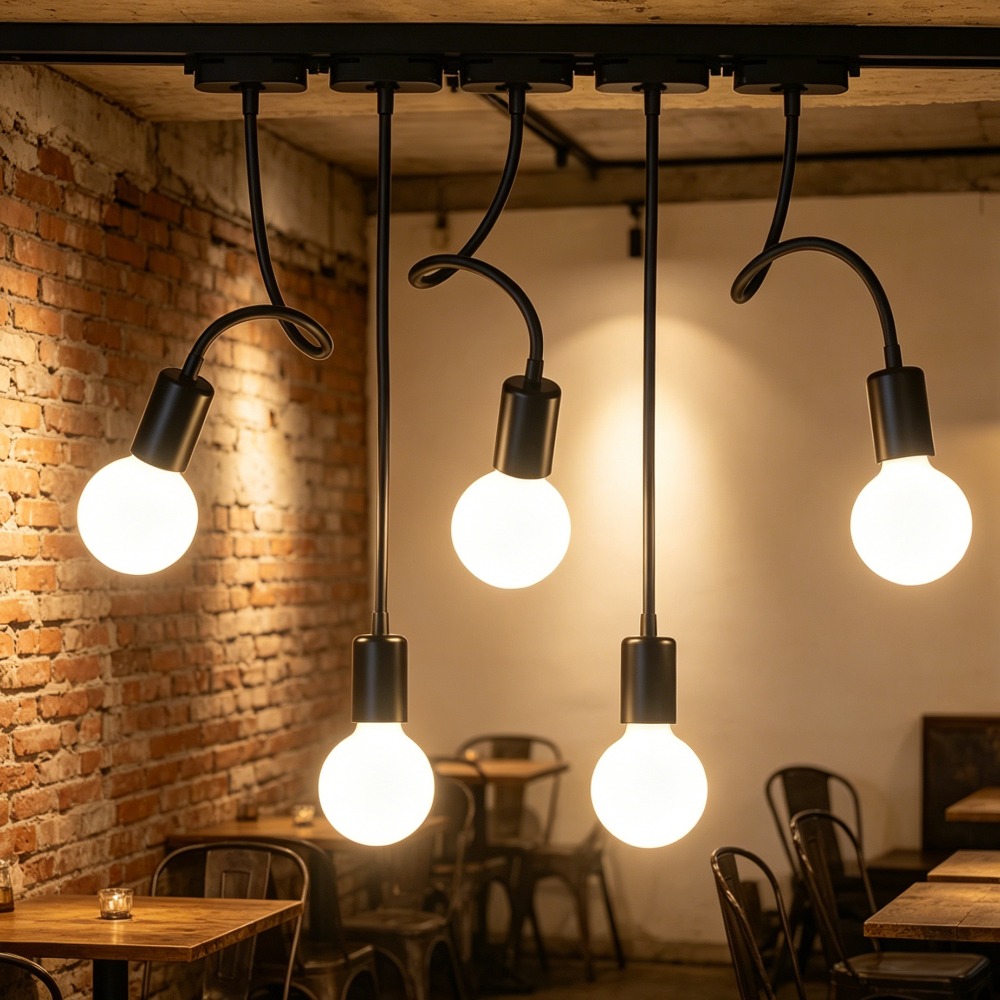Lámpara de Riel JOYINLED, Lámp - Commercial Kitchen Swing Door reseña y precio