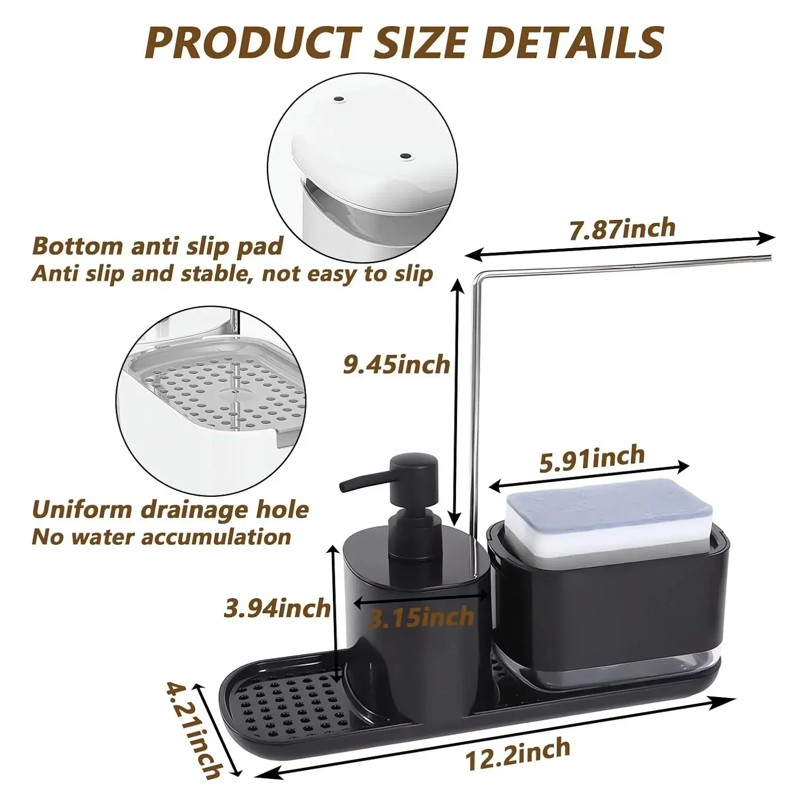 Bandeja de drenaje para fregad - Commercial Kitchen Floor Drain reseña y precio