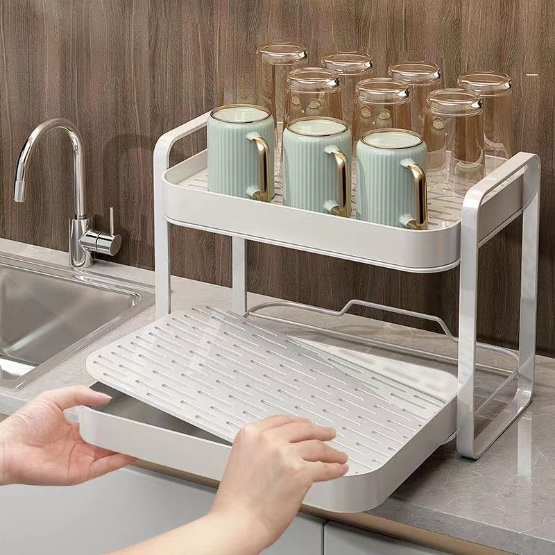Organizador de Tazas de 2 Nive - Commercial Kitchen Floor Drain reseña y precio