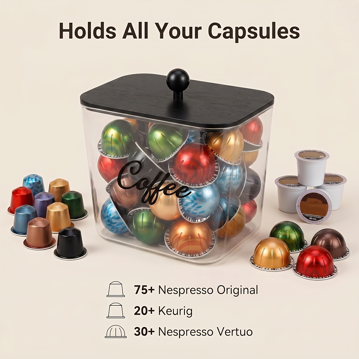 Organizador de Cápsulas de Caf - Commercial Kitchen Organiser reseña y precio