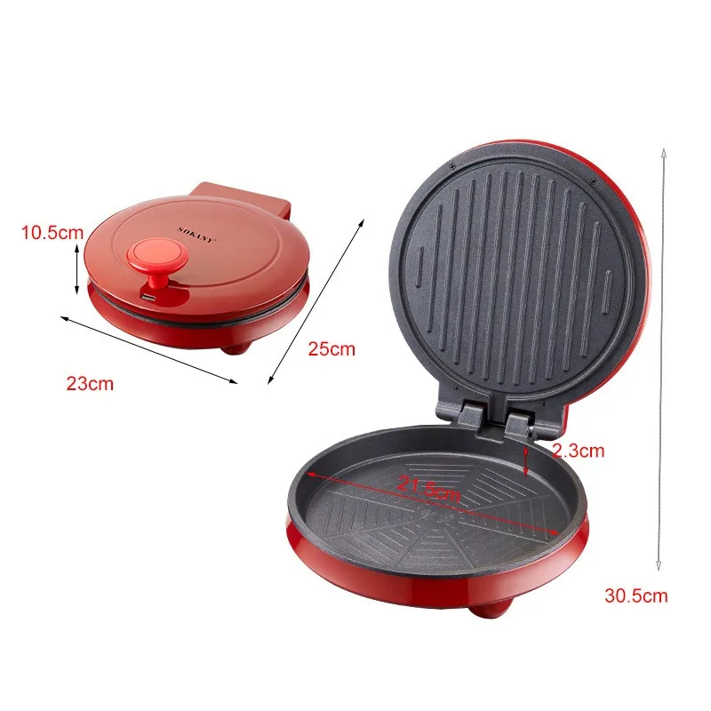 Máquina Eléctrica para Pizza d - Sandwich Press Panini reseña y precio