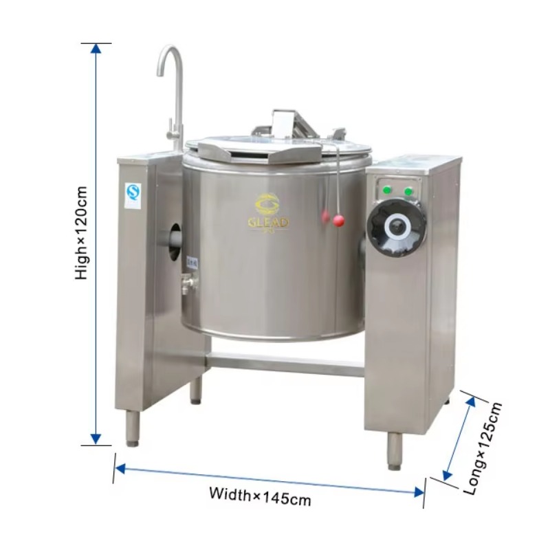 Hervidor de vapor inclinable c - Commercial Kitchen Kettle reseña y precio