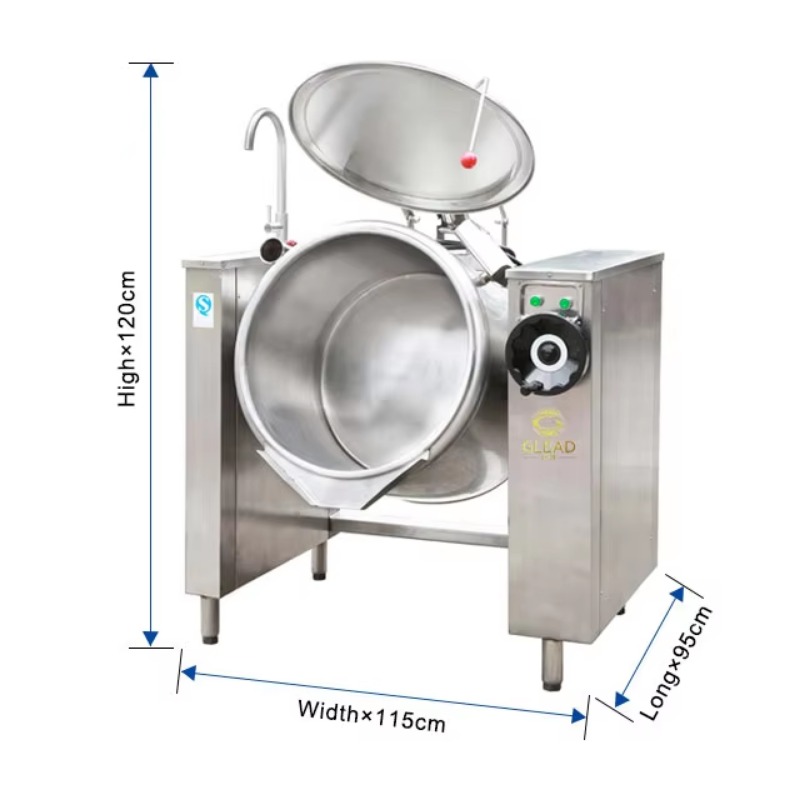 Hervidor de vapor inclinable c - Commercial Kitchen Kettle reseña y precio