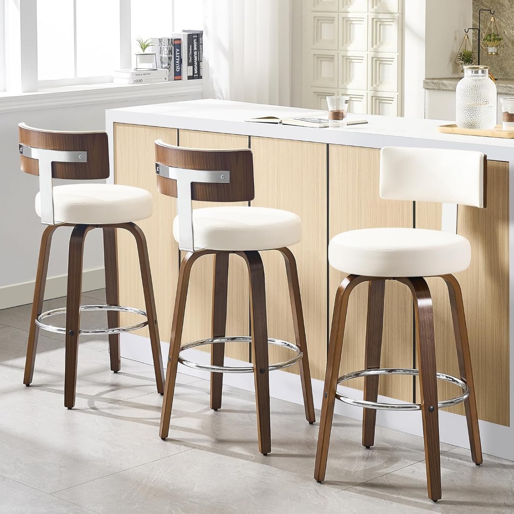 Juego de 3 taburetes de bar de - Commercial Kitchen Set reseña y precio