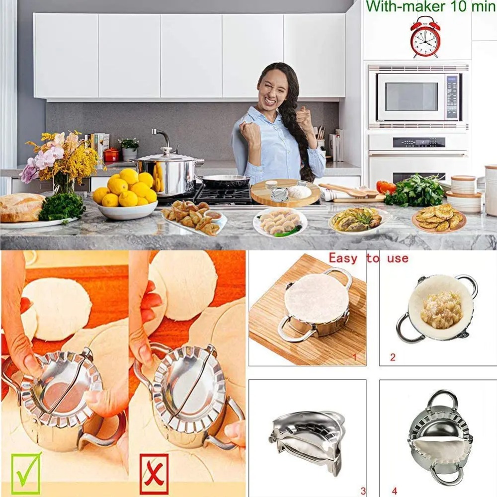 Máquina para hacer dumplings d - Commercial Kitchen Products reseña y precio