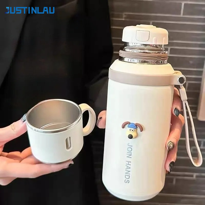 JUSTINLAU-termos de 600/800ML, - Commercial Kitchen Kettle reseña y precio