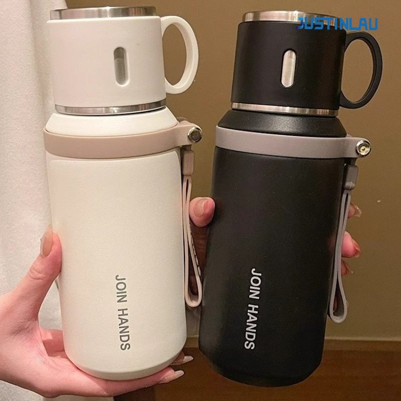 JUSTINLAU-termos de 600/800ML, - Commercial Kitchen Kettle reseña y precio