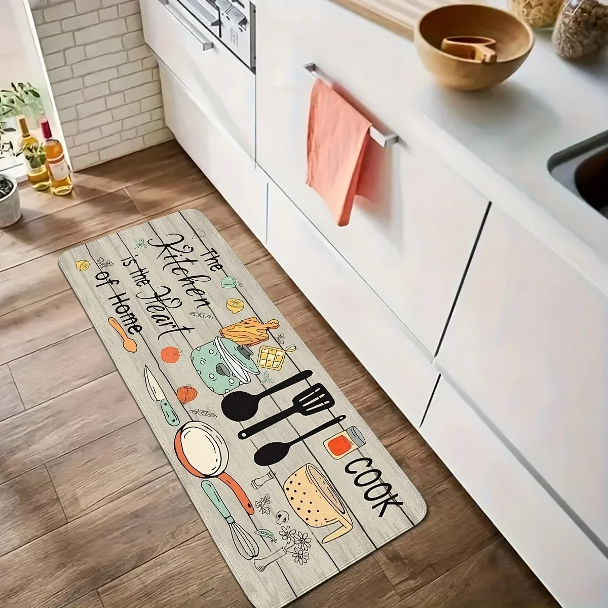 Alfombra de Cocina con Estampa - Commercial Kitchen Quotes reseña y precio