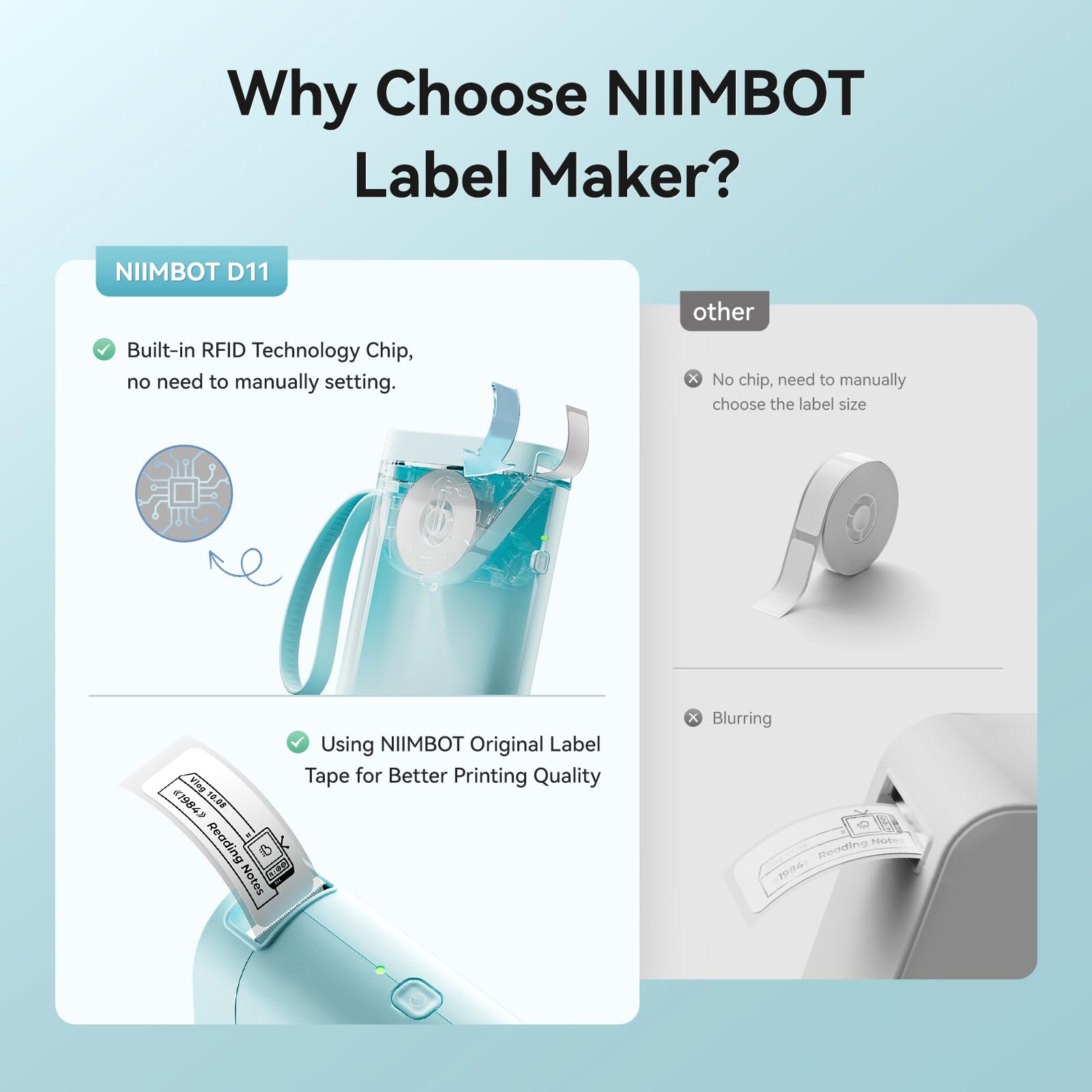 Niimbot-impresora de etiquetas - Commercial Kitchen Layout reseña y precio