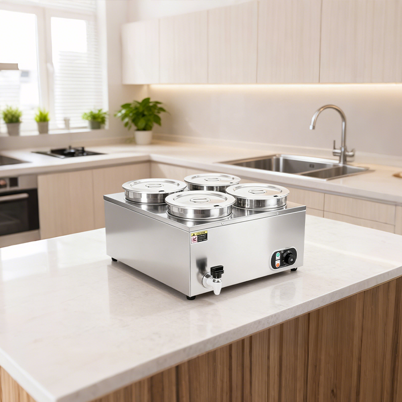 Calentador de sopa comercial,  - Commercial Kitchen Kettle reseña y precio