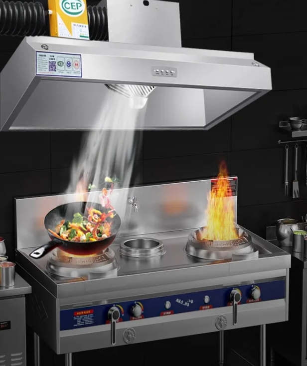 Extractor de humo de alta pote - Commercial Kitchen Vent Hood reseña y precio