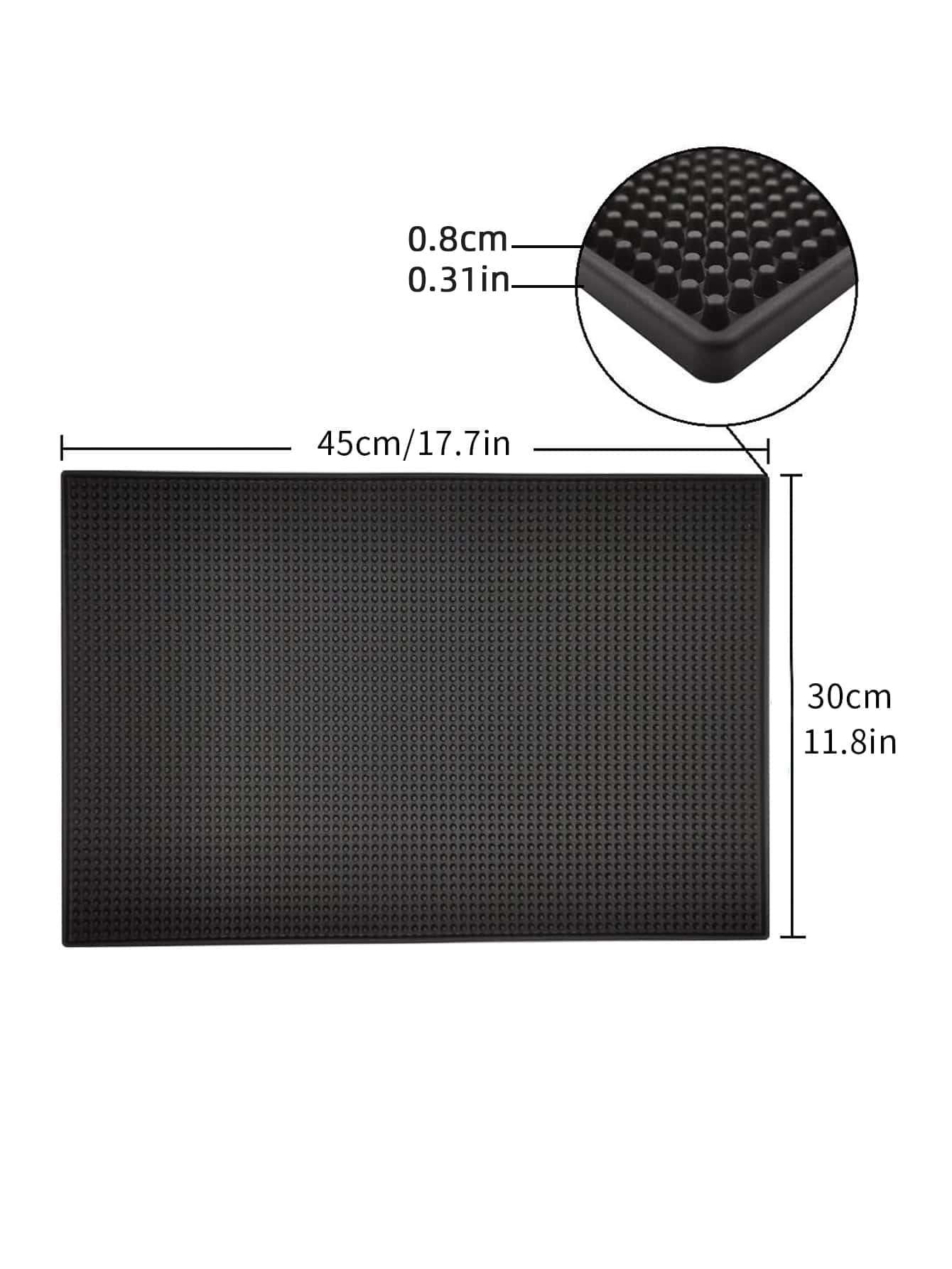 Tapete de Barra de 17.7 x 11.8 - Commercial Kitchen Mats reseña y precio