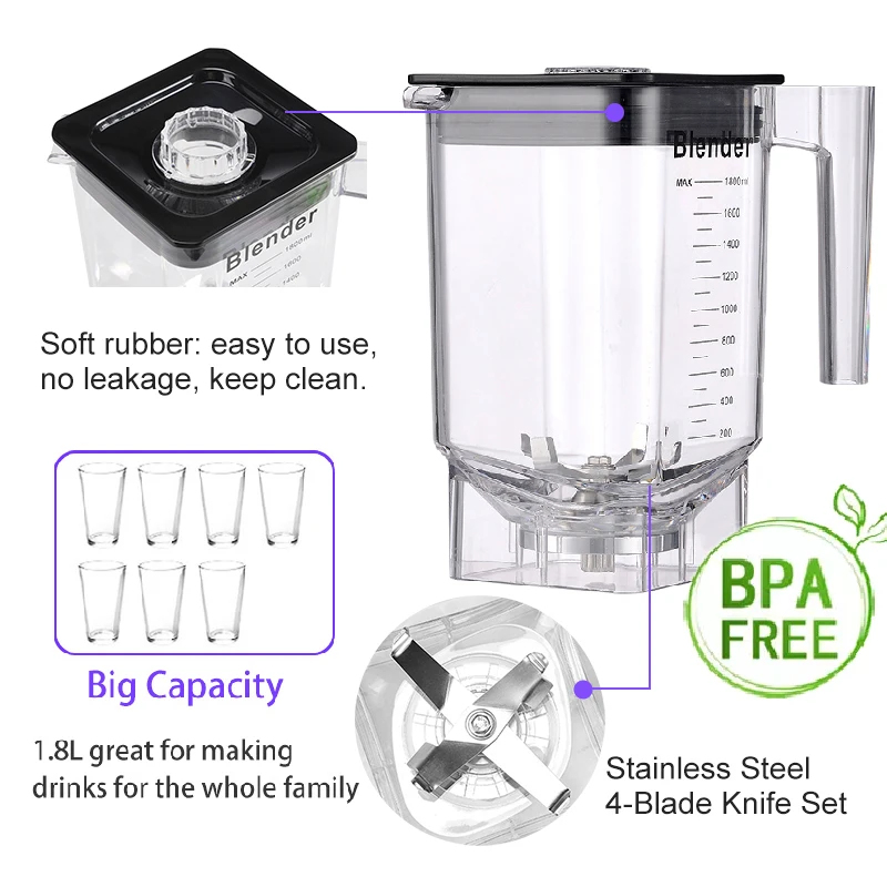 Licuadora Comercial Industrial - Commercial Blender Heavy Duty reseña y precio
