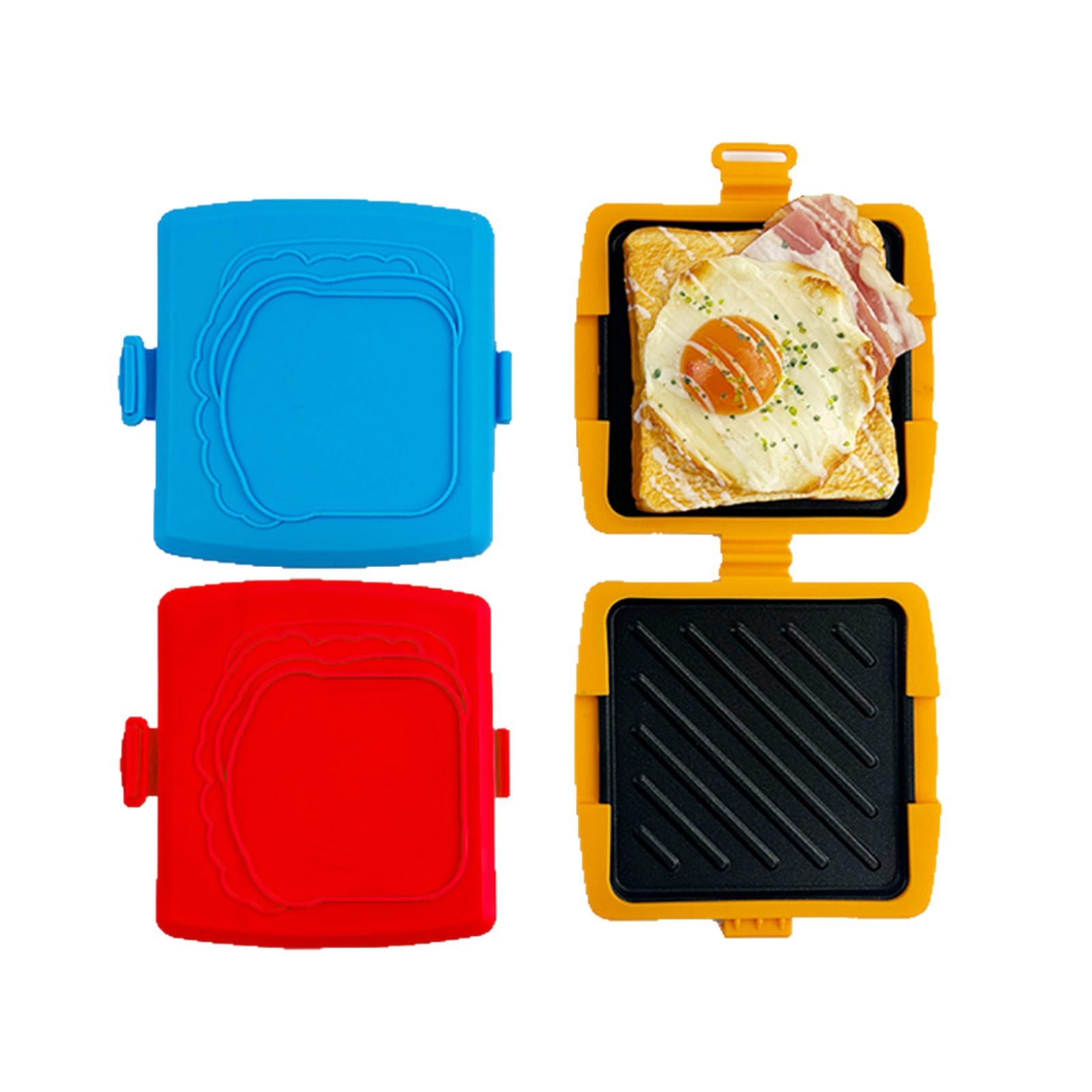 Sandwichera para microondas 3  - Sandwich Press Panini reseña y precio