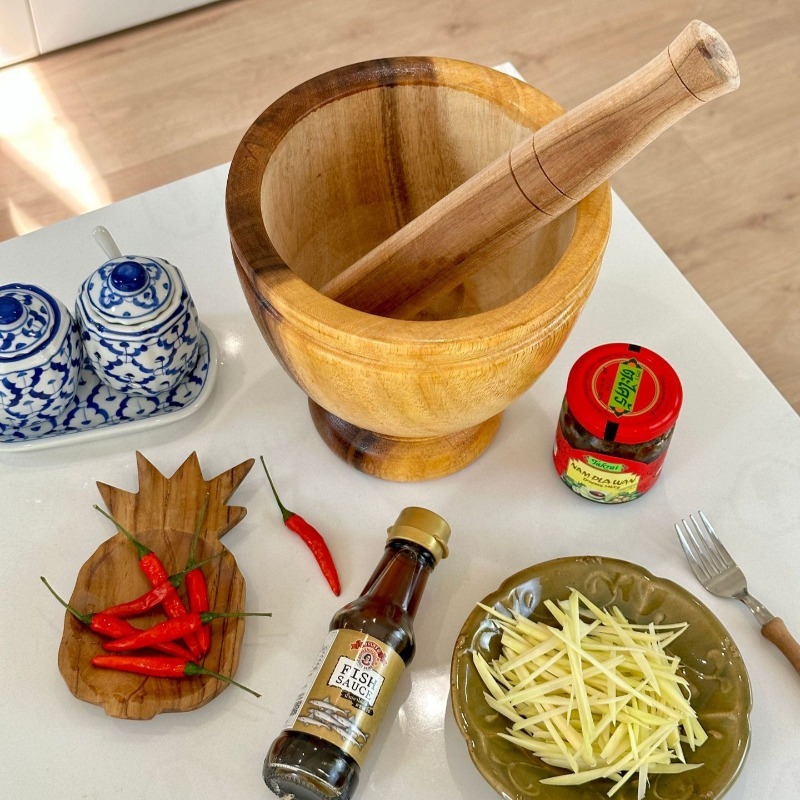 Juego de Mortero y Maja de Mad - Commercial Kitchen Set reseña y precio