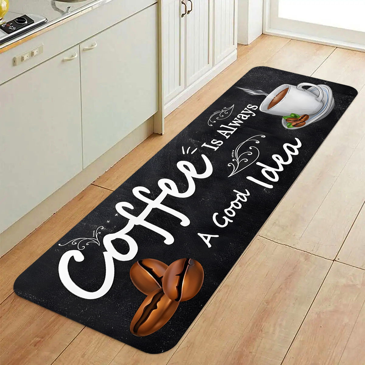 Alfombra con diseño de cita de - Commercial Kitchen Quotes reseña y precio